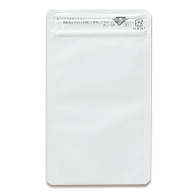 ラミジップ® 平袋 ホワイトパウチALタイプ(AL-W) - 袋とシーラー 