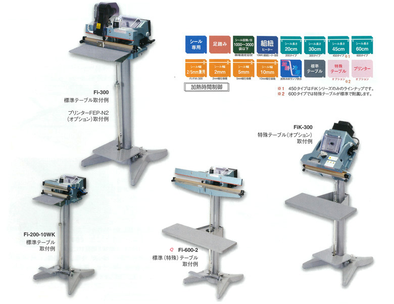 流行 富士インパルス 足踏み式シーラー FI300 FI-300 r20 s9-833