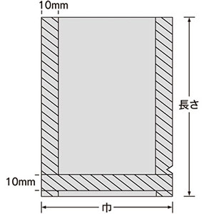 バリアNYポリ雲龍三方袋 - 袋とシーラーの通販テンポアップ