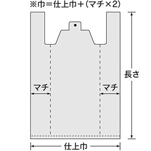 イージーバッグ 関西規格 半透明タイプ