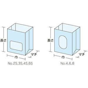 ルックバッグ - 袋とシーラーの通販テンポアップ