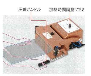 富士インパルス 厚物ガゼット袋用シーラー T-230K 袋とシーラーの通販